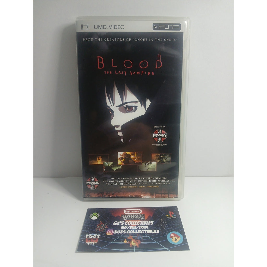 ✅ SONY PSP BLOOD THE LAST VAMPIRE UMD MOVIE CIB TESTED WORKING MINT