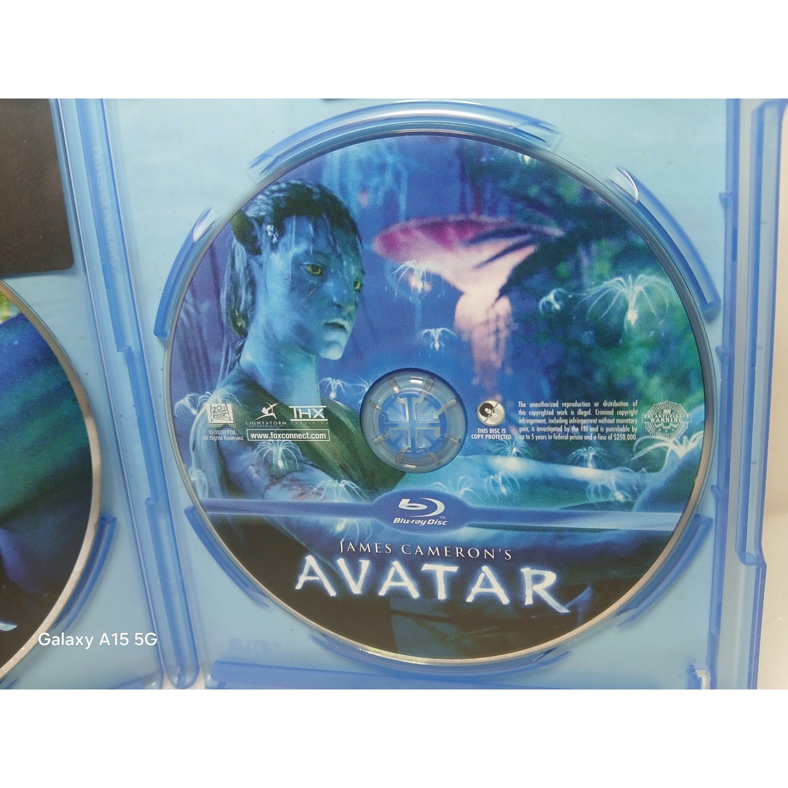 JAMES CAMERON AVATAR CIB BLU RAY/DVD MOVIE CLEANED TESTED WORKING