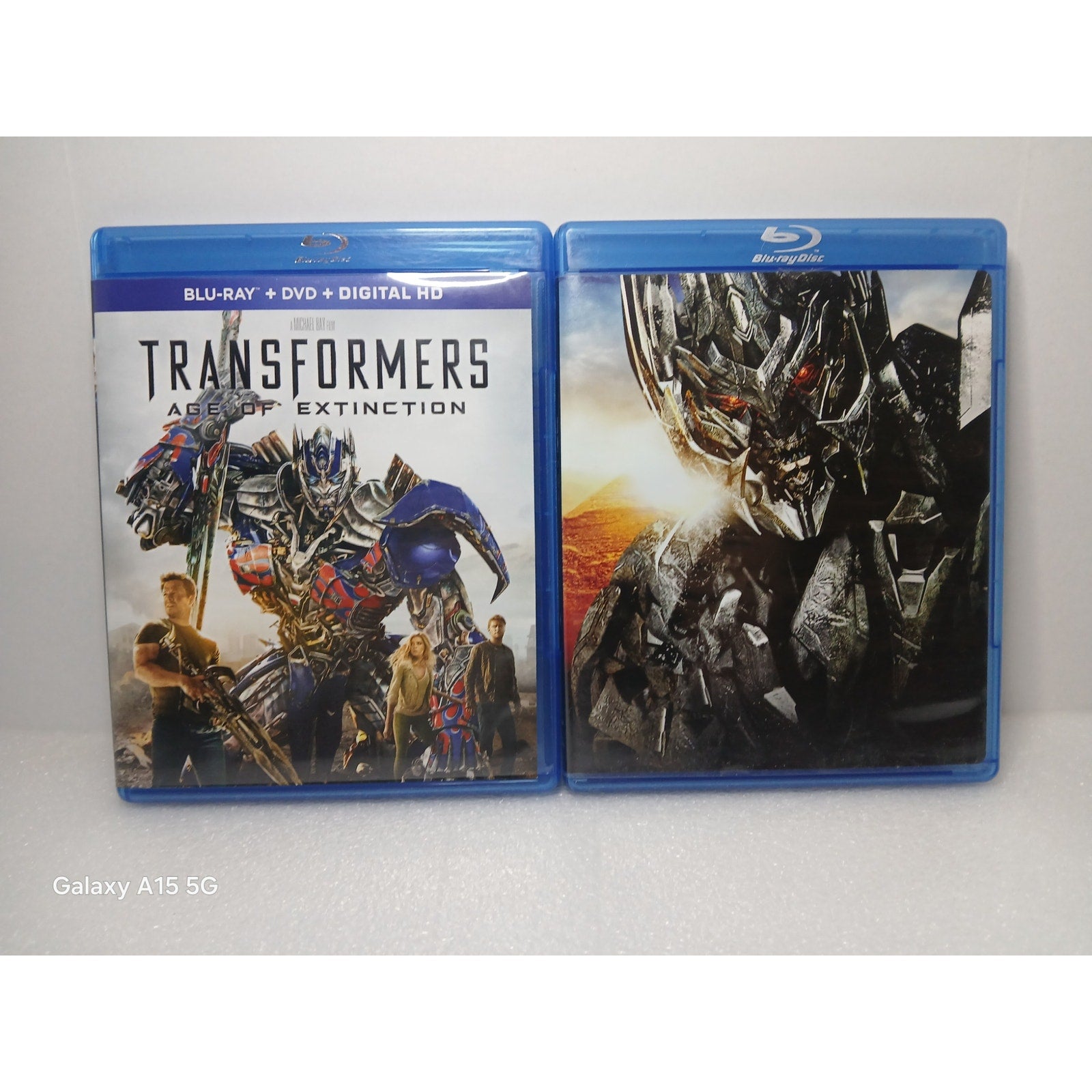 TRANSFORMERS AGE OF EXTINCTION + REVENGE OF THE FALLEN BLU RAY/DVD MOVIES TESTED