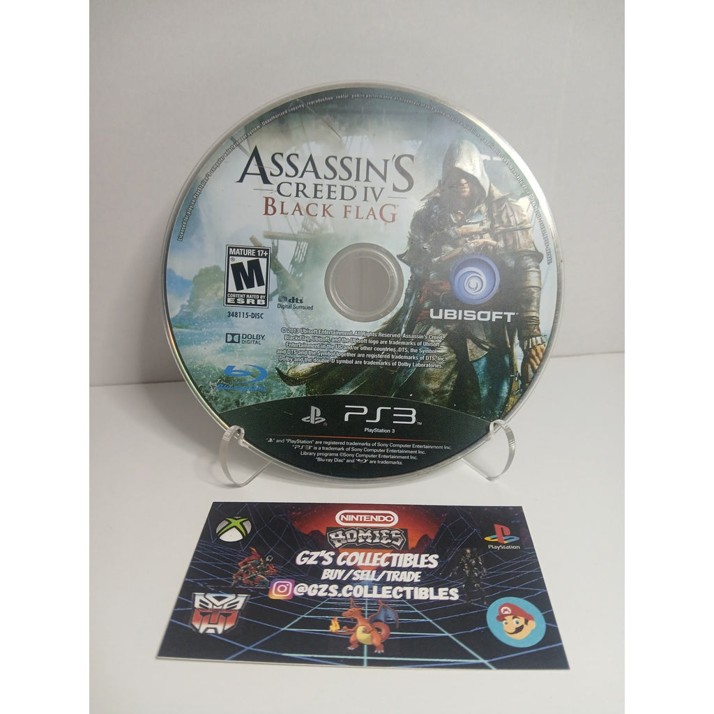 SONY PS3  ASSASSIN'S CREED BLACK FLAG TESTED WORKING