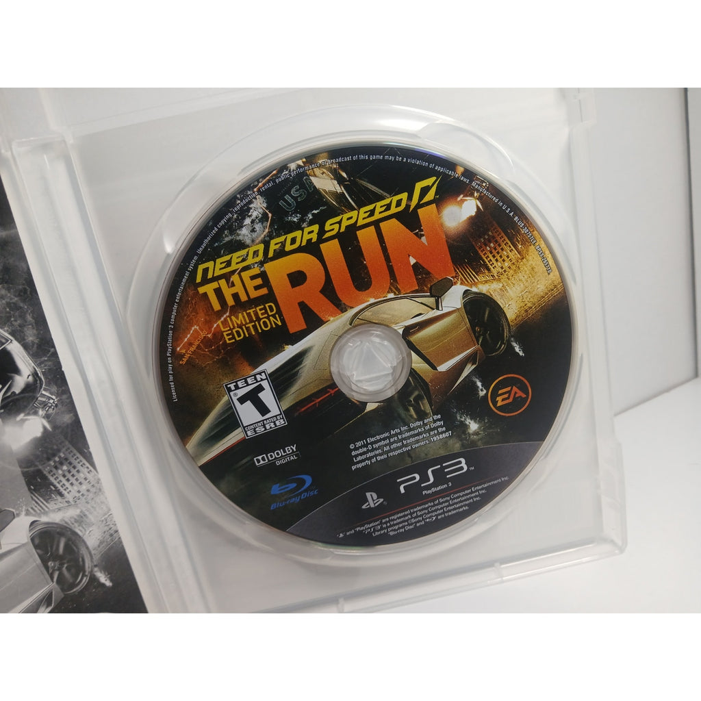 SONY PS3 NEED FOR SPEED THE RUN LIMITED EDITION CIB TESTED WORKING