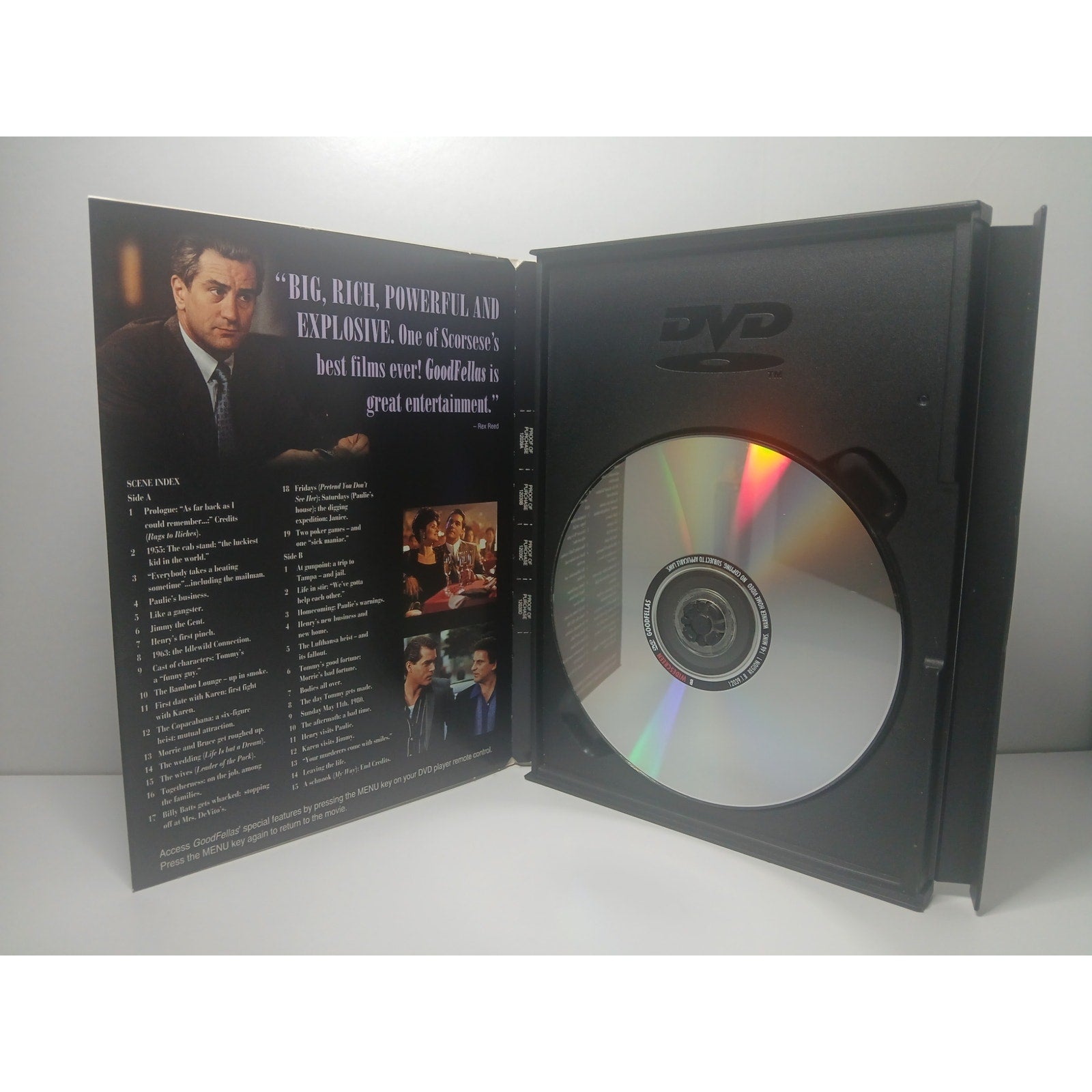 BLU RAY MOVIE CLEANED TESTED WORKING