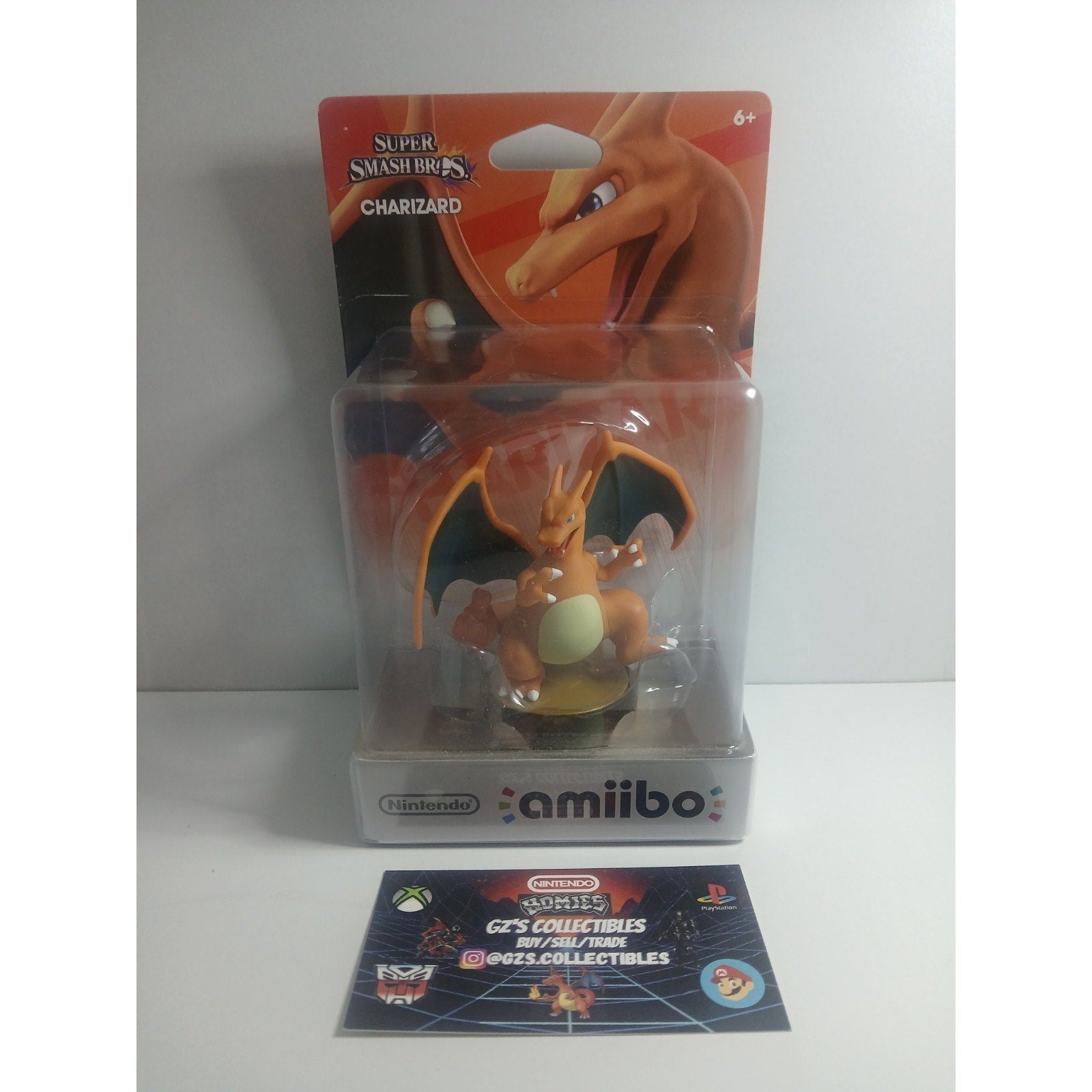 ✅ NINTENDO AMIIBO SUPER SMASH BROS CHARIZARD (POKEMON) NEW SEALED