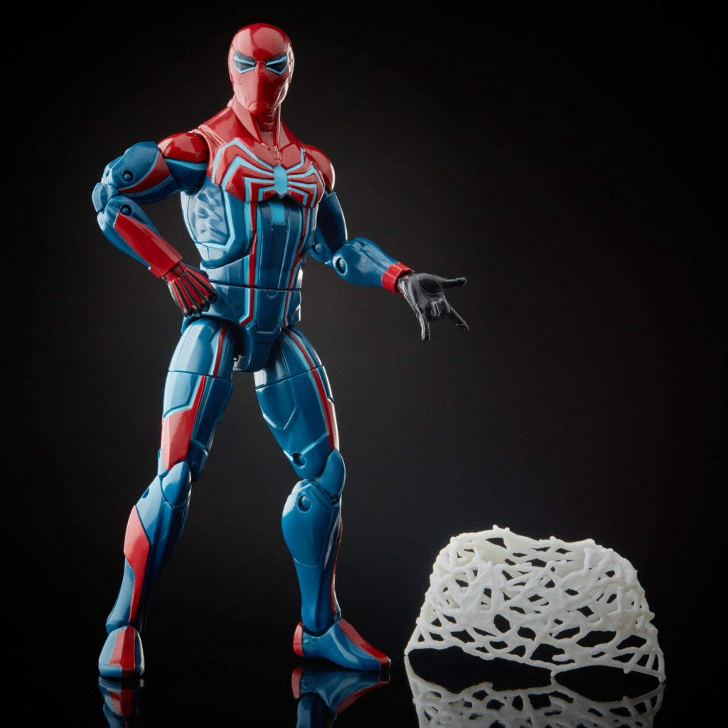 SPIDER MAN VELOCITY SUIT MARVEL LEGENDS FIGURE MINT W/ BOX (OPEN) NO BAF