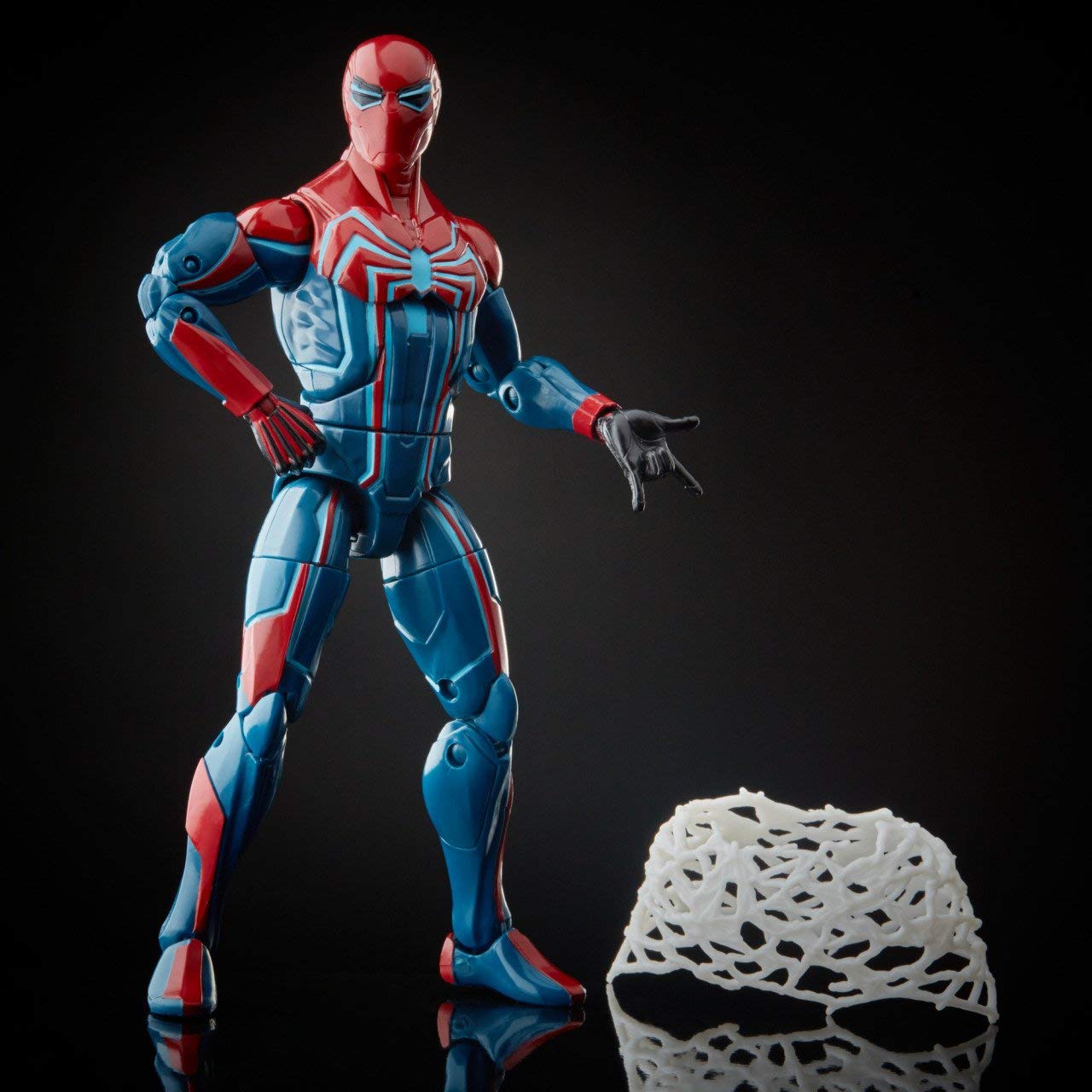 SPIDER MAN VELOCITY SUIT MARVEL LEGENDS FIGURE MINT W/ BOX (OPEN) NO BAF