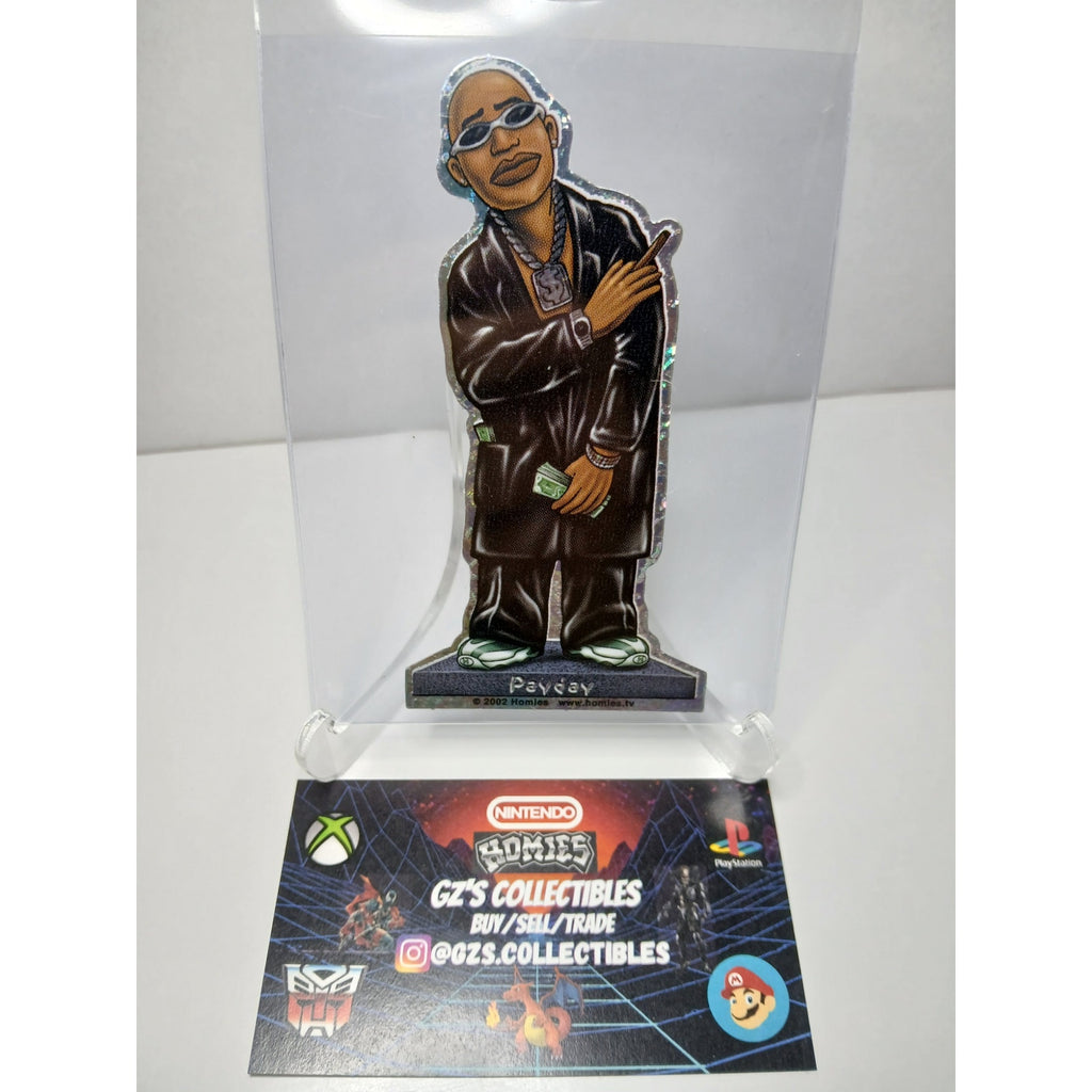 VINTAGE 2002 PAYDAY DIECUT HOMIES GONZALES GRAPHICS HOLOGRAPHIC STICKER
