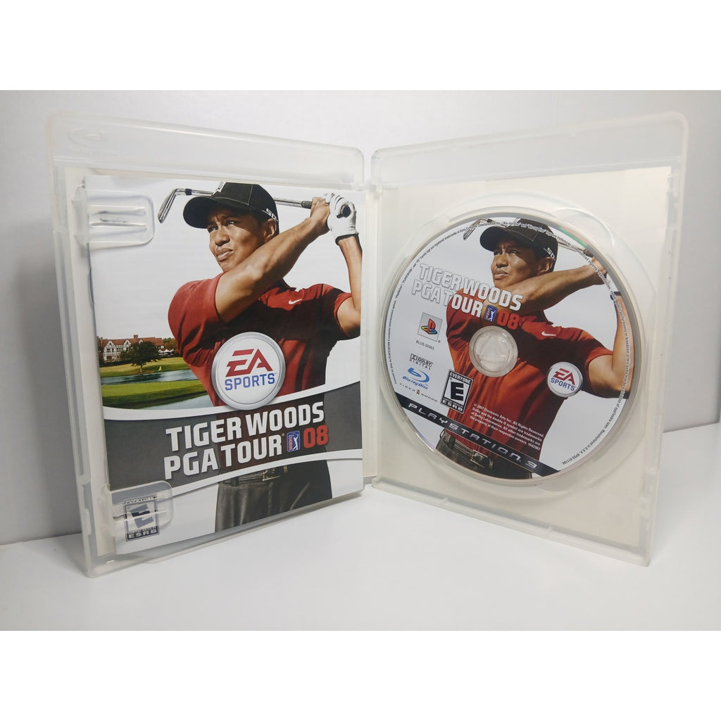 TIGER WOODS PGA TOUR 08 CIB SONY PS3 GAME TESTED WORKING