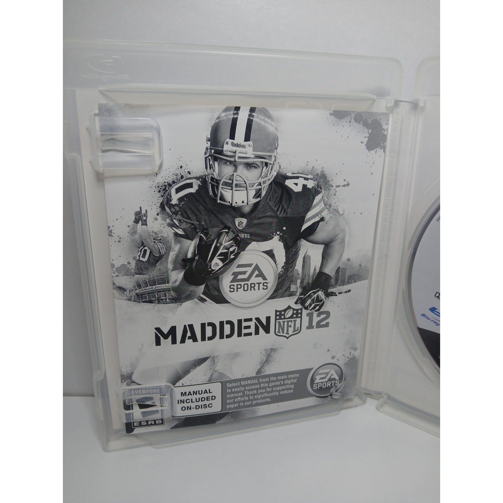 MADDEN NFL 12 CIB SONY PS3 GAME TESTED WORKING