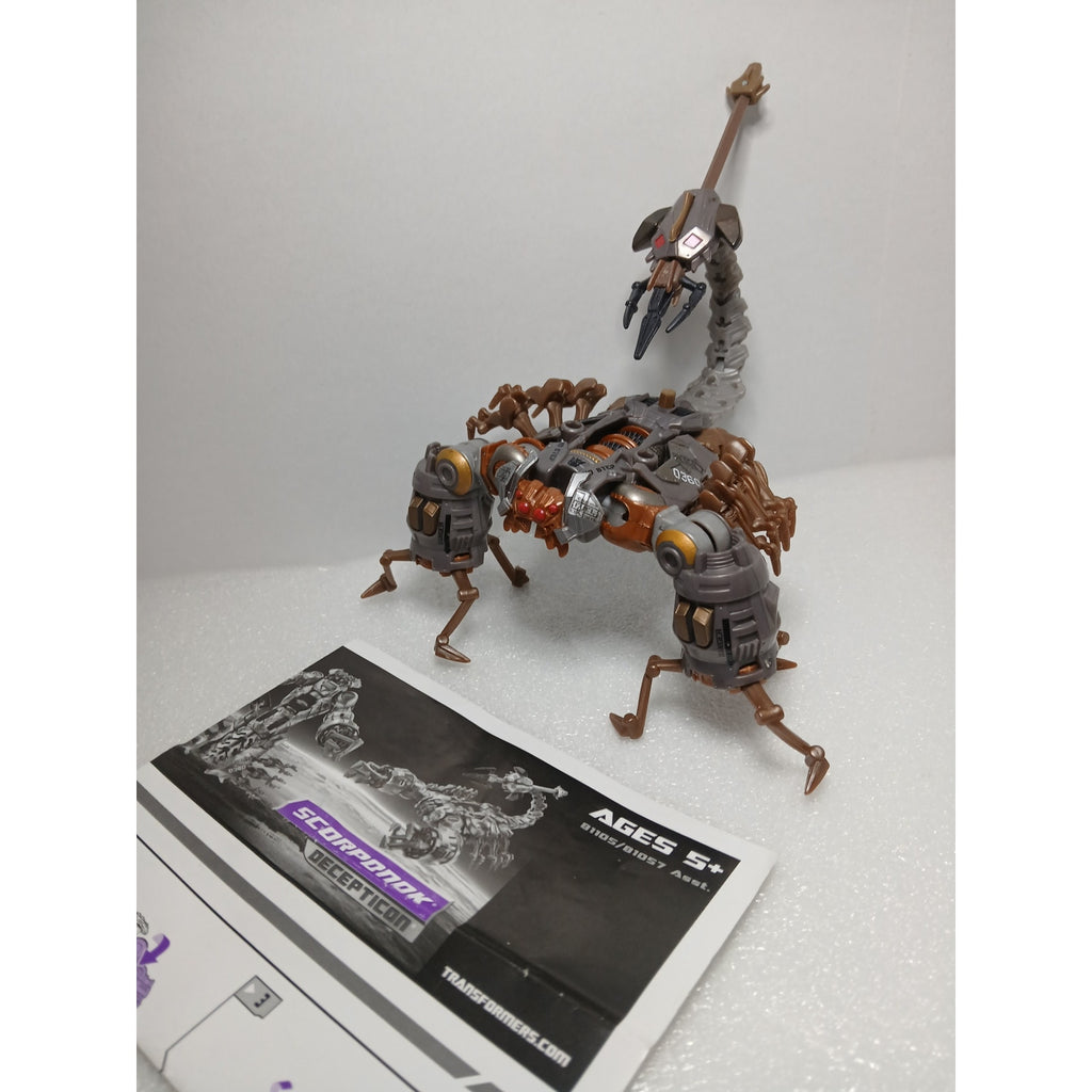 SCORPONOK SCORPION 2007 TRANSFORMERS MOVIE DELUXE DECEPTICON FIGURE
