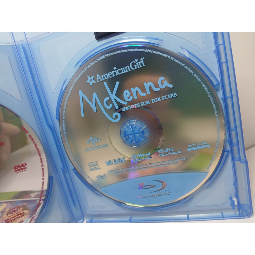 MCKENNA SHOOTS FOR THE STARS BLU RAY/DVD/DIGITAL MOVIE CLEANED* TESTED WORKING