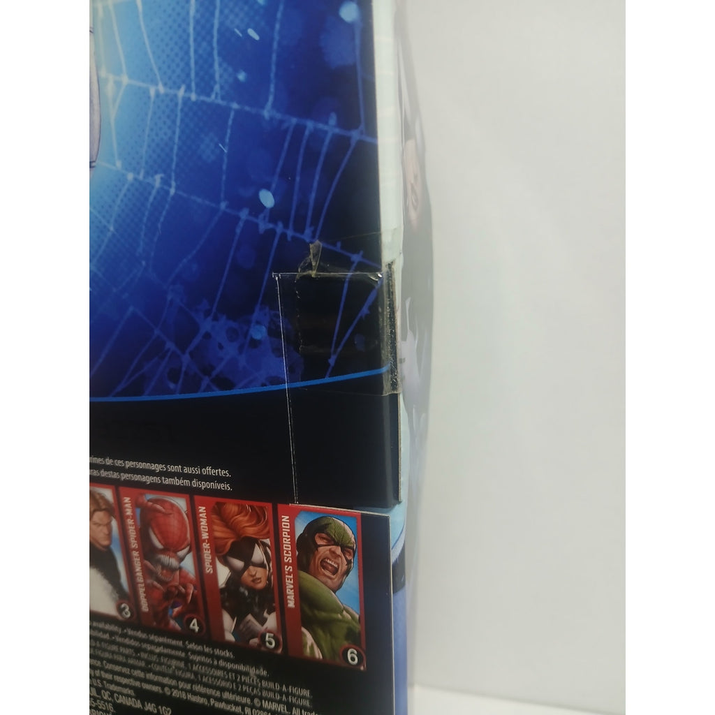 SPIDER WOMAN SPIDER MAN BAF MARVEL LEGENDS NIB CIB (OPEN)