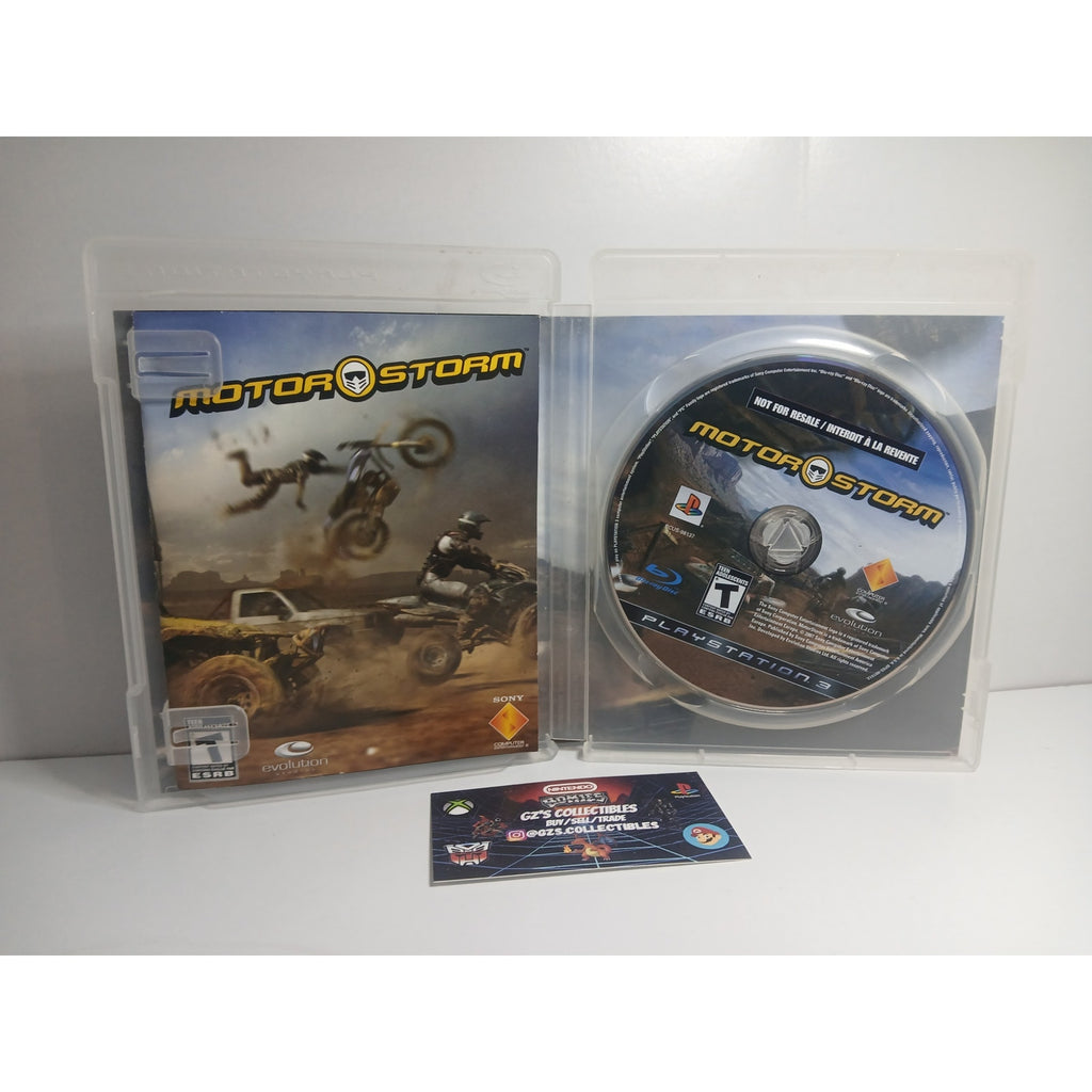 SONY PS3 MOTOR STORM CIB GAME TESTED WORKING