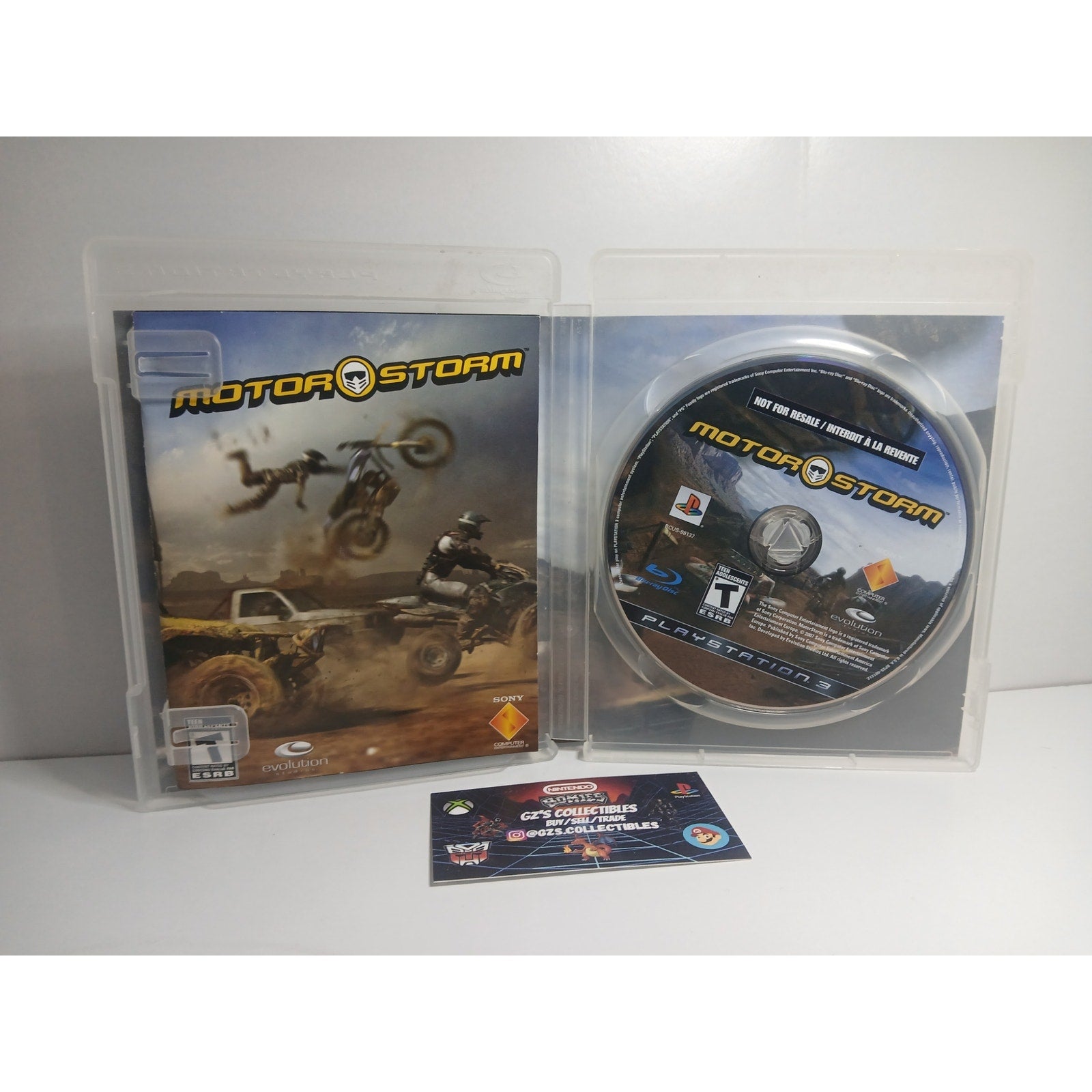 SONY PS3 MOTOR STORM CIB GAME TESTED WORKING