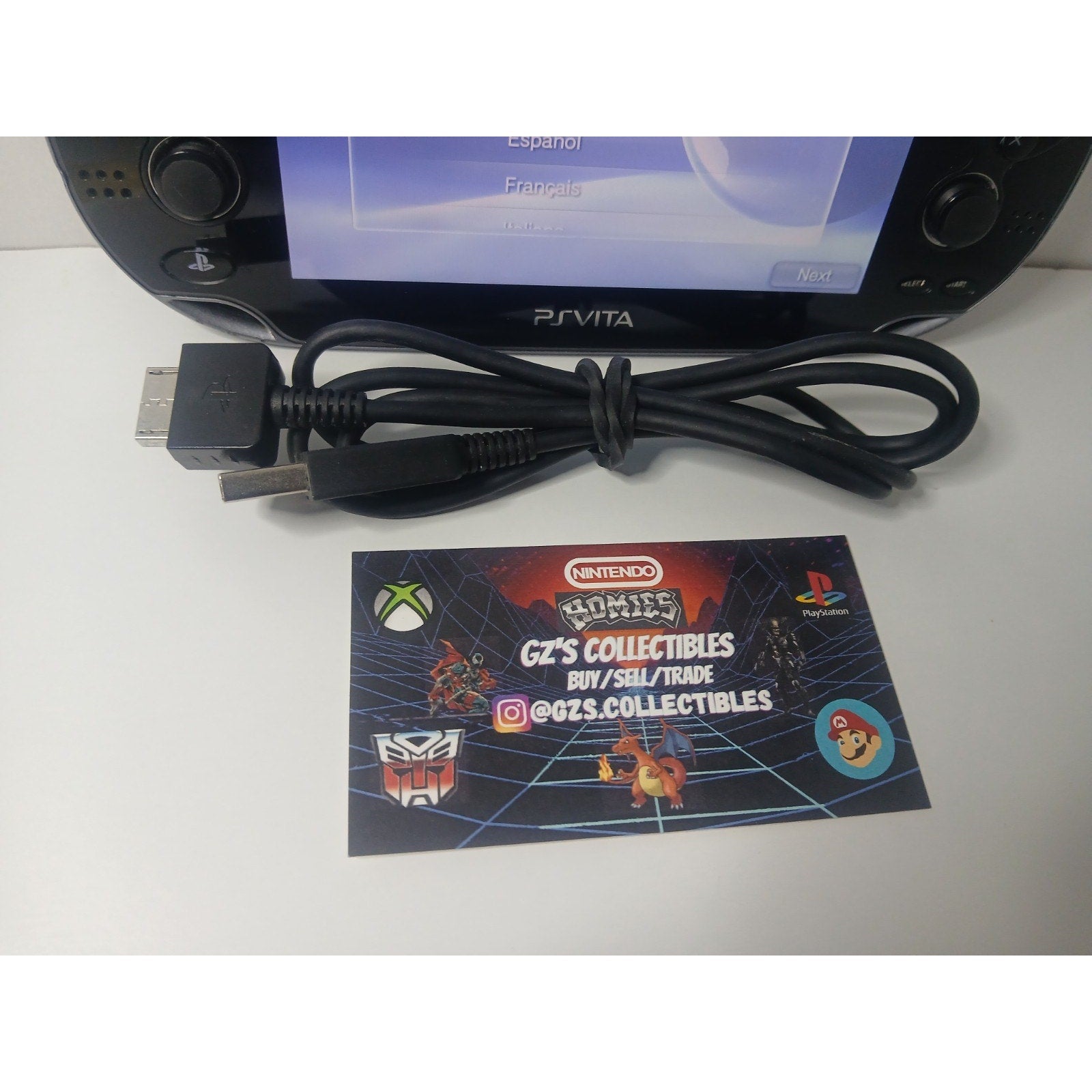 SONY PS VITA 1001 OLED USA 🇺🇸 HANDHELD CONSOLE TESTED WORKING