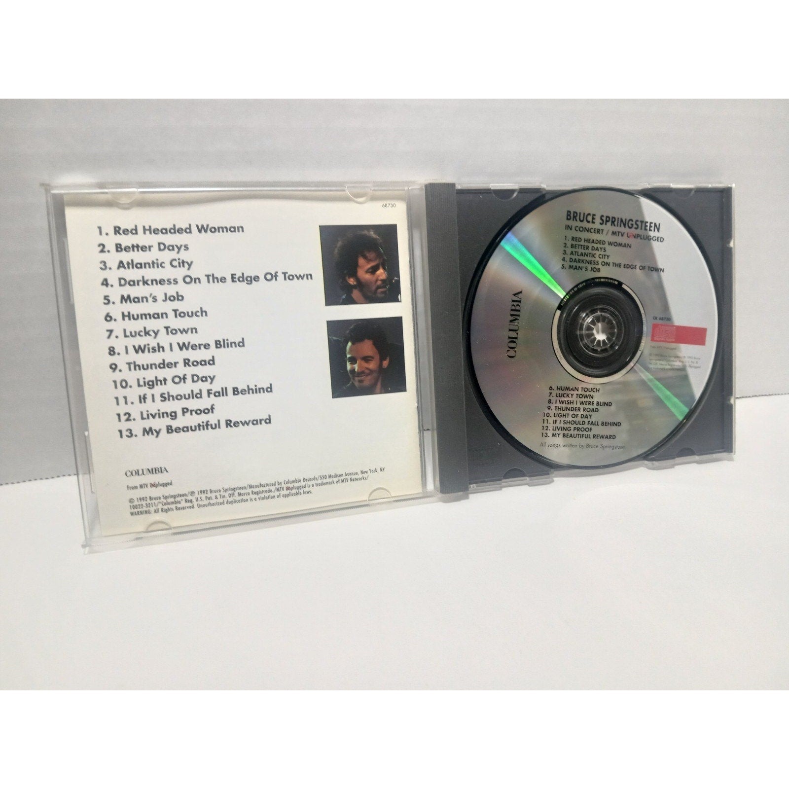 Bruce Springsteen CD In Concert Used Tested