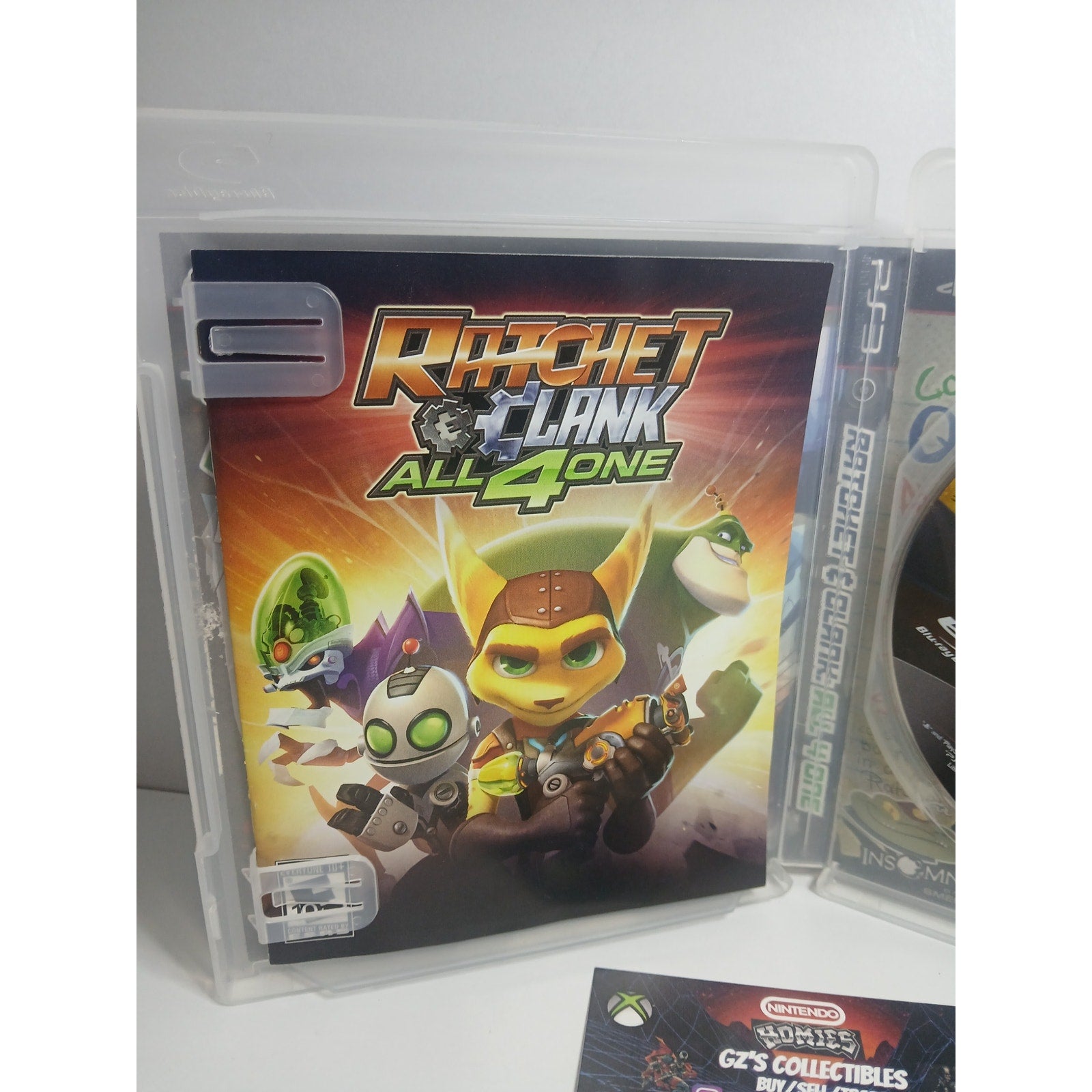 SONY PS3 RATCHET AND CLANK ALL 4 ONE TESTED WORKING