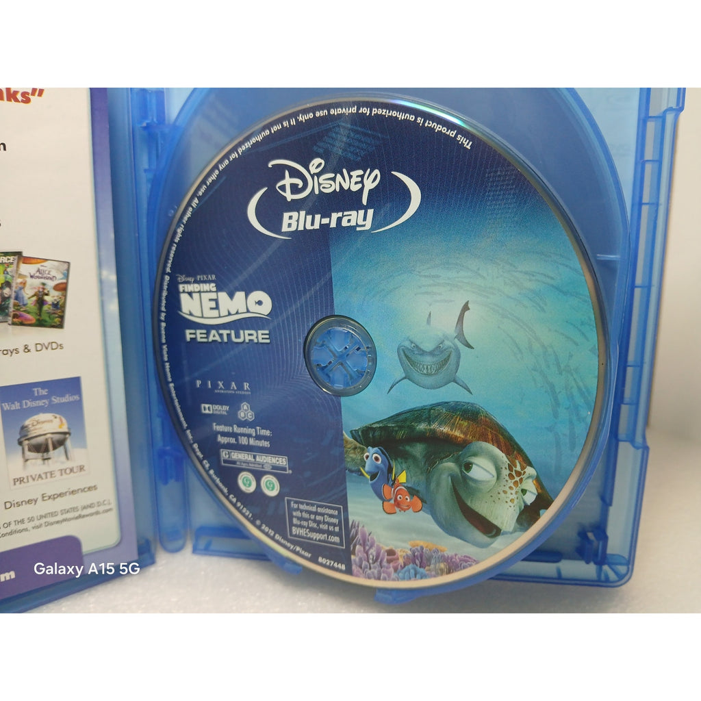 DISNEY COLLECTOR EDITION SET FINDING NEMO FROZEN BIG HERO BLU RAY TESTED WORKING