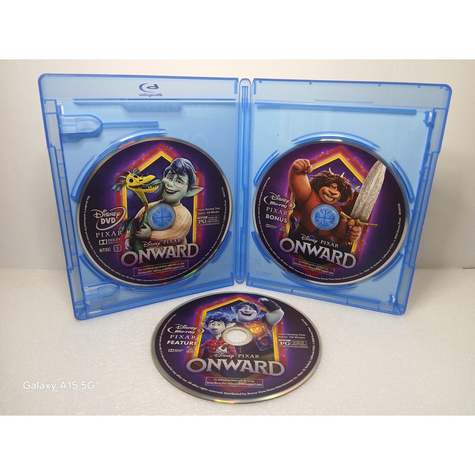 DISNEY INSIDE OUT ZOOTOPIA ONWARD BLU RAY/DVD MOVIES CLEANED TESTED WORKING