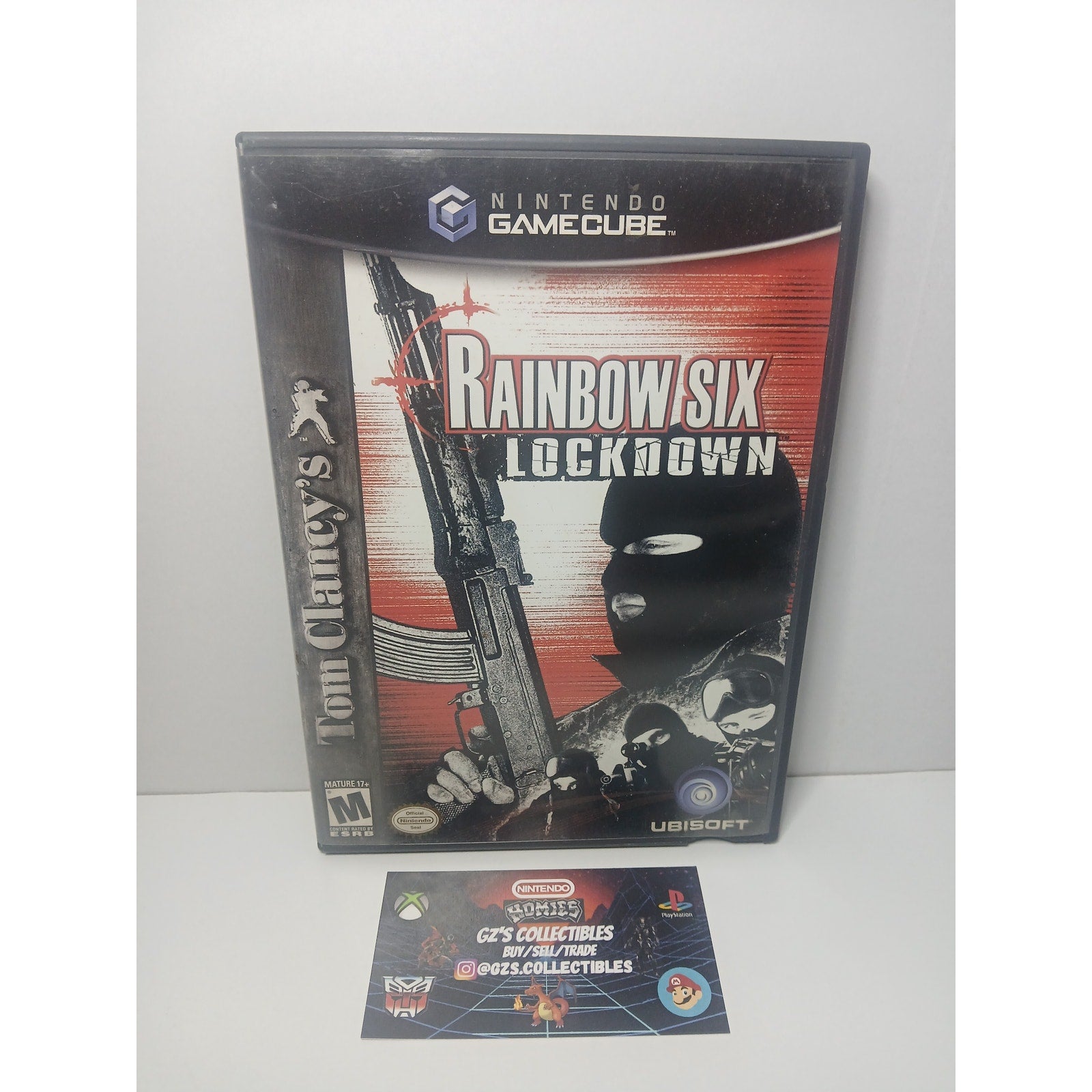 RAINBOW 6 LOCKDOWN CIB NINTENDO GAMECUBE TESTED WORKING