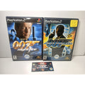 007 AGENT UNDER FIRE & NIGHT FIRE BLACK LABELS CIB SONY PS2 TESTED WORKING