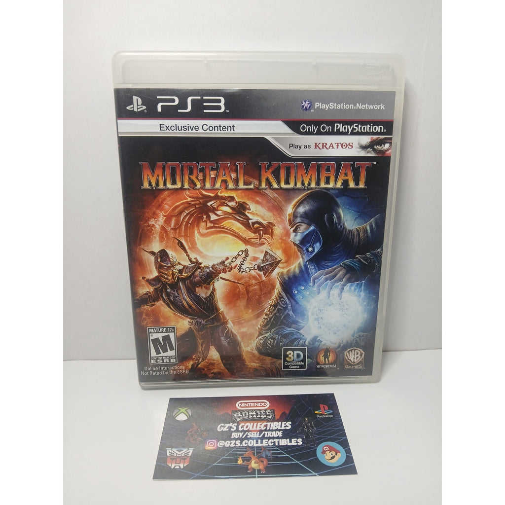 MORTAL KOMBAT CIB MINT SONY PS3 TESTED WORKING