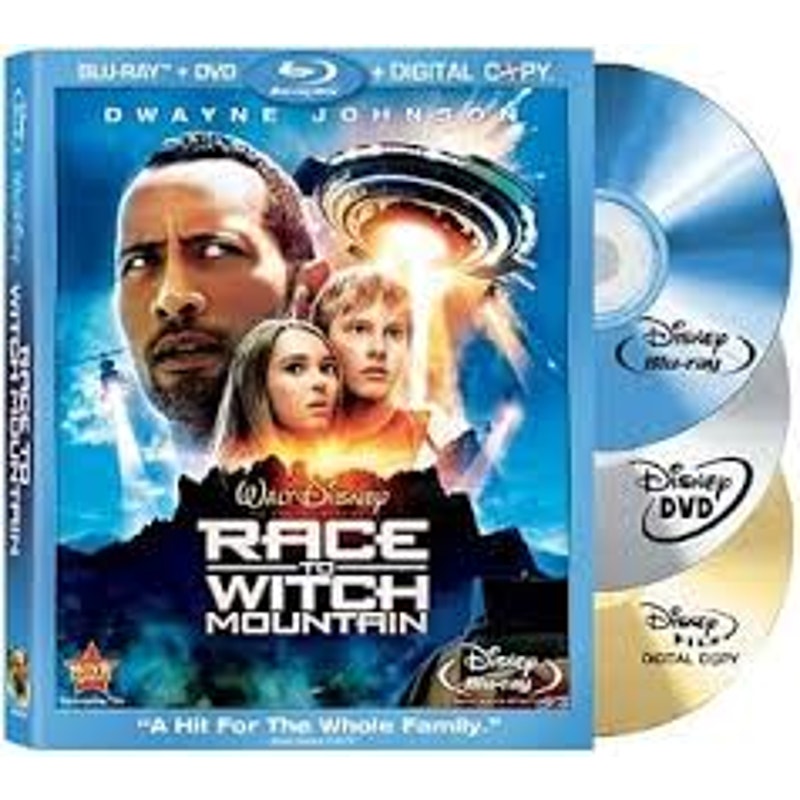 RACE TO WITCH MOUNTAIN 3 DISC BLU RAY/DVD/DIGITAL MOVIE CLEANED* TESTED WORKING
