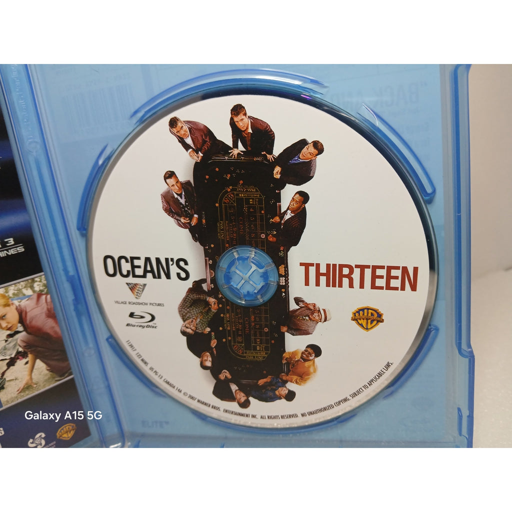 OCEANS THIRTEEN BLU RAY MOVIE CIB CLEANED TESTED WORKING