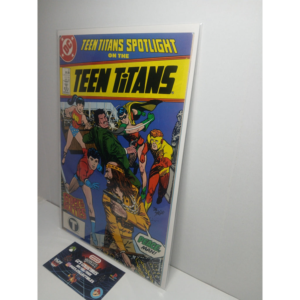 TEEN TITANS SPOT LIGHT #21 1986 DC COMICS NEW BAG/BOARD