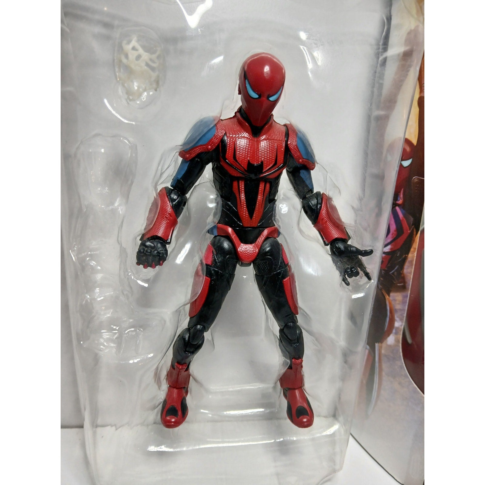SPIDER MAN SPIDER ARMOR MKIII MARVEL LEGENDS FIGURE MINT W/ BOX (OPEN) NO BAF