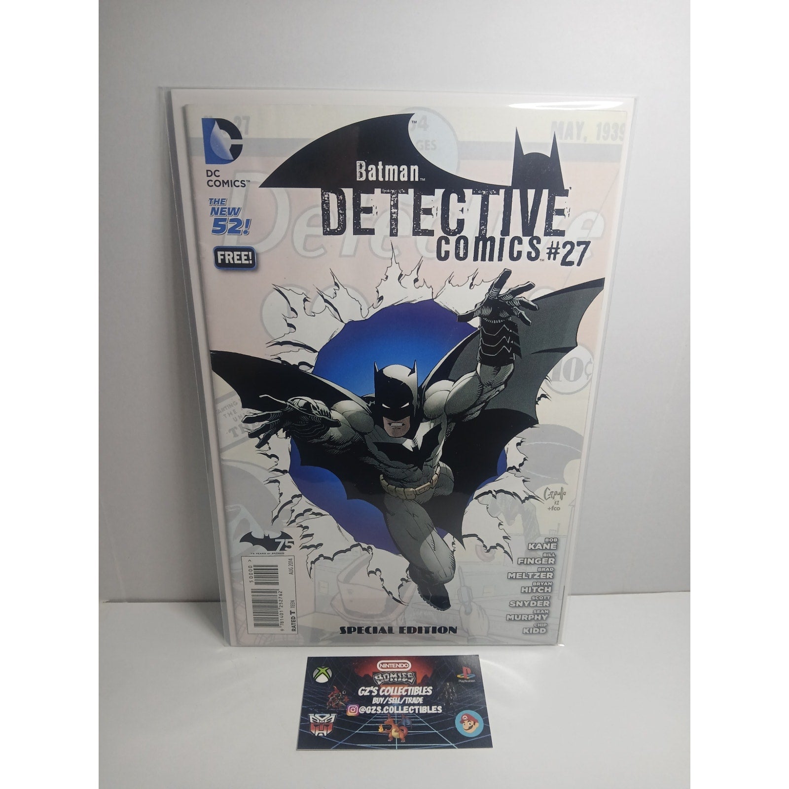 BATMAN DETECTIVE COMICS #27 SPECIAL EDITION DC COMICS NEW BAG/BOARD