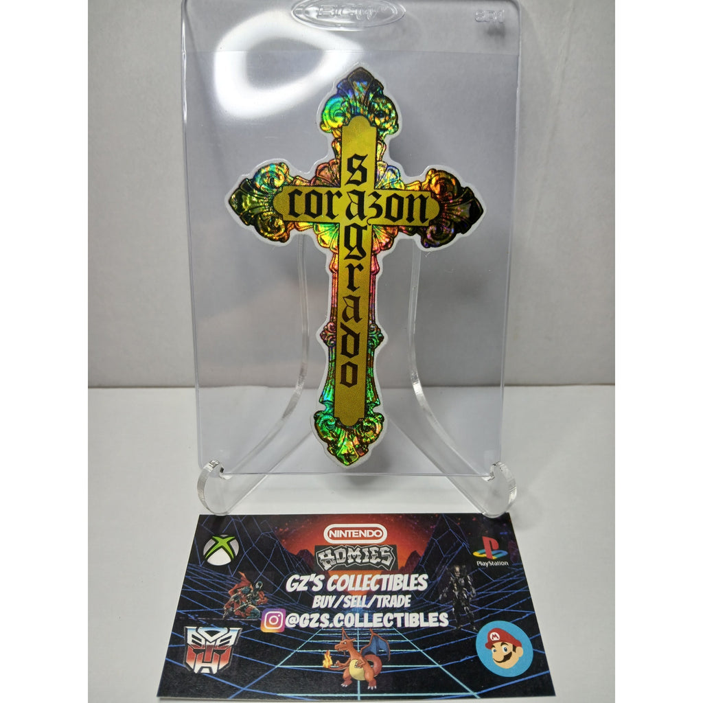 2001 VINTAGE CROSS HOMIES GONZALES GRAPHICS HOLOGRAPHIC STICKER DECAL