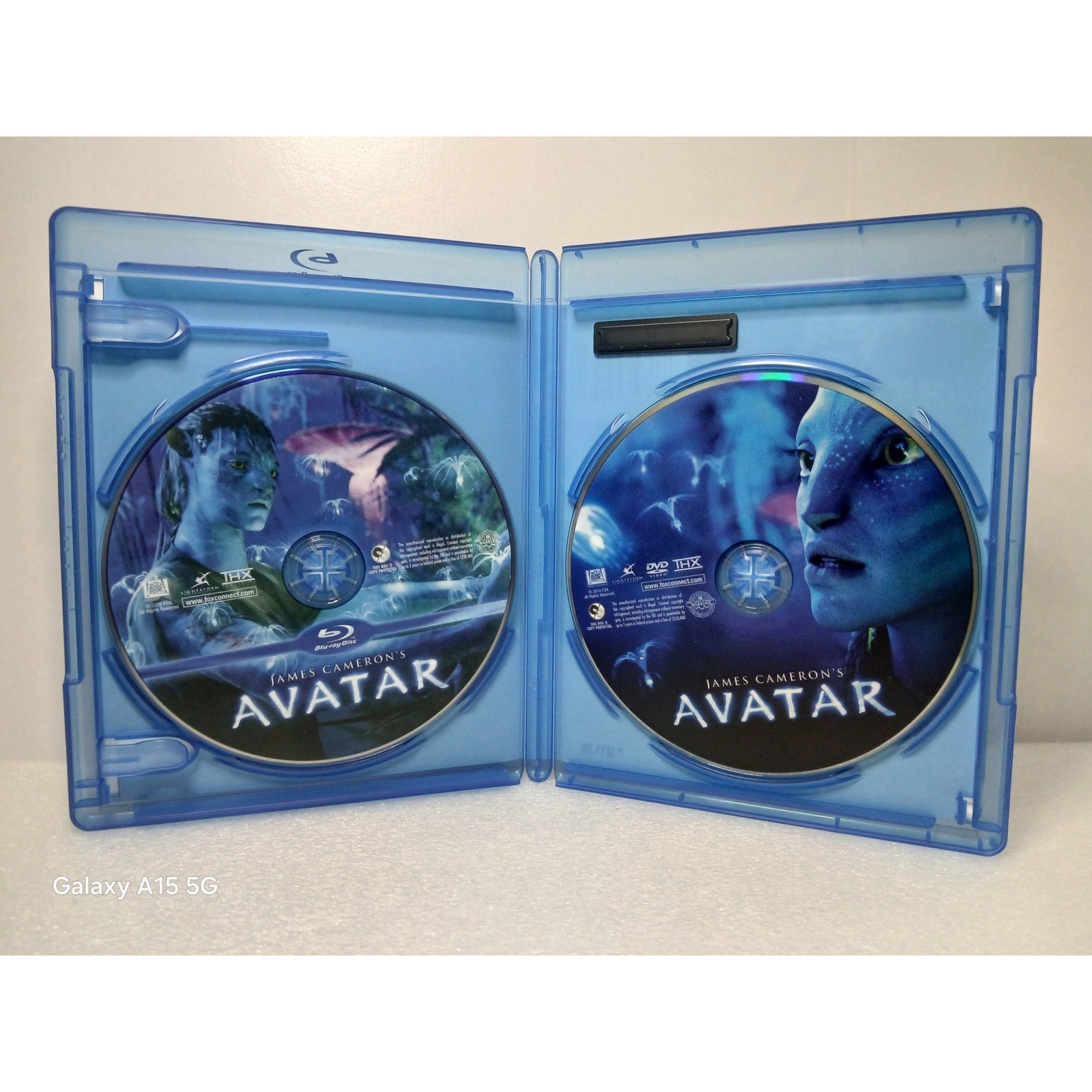 JAMES CAMERON AVATAR CIB W/ SLEEVE BLU RAY/DVD MOVIE CLEANED TESTED WORKING