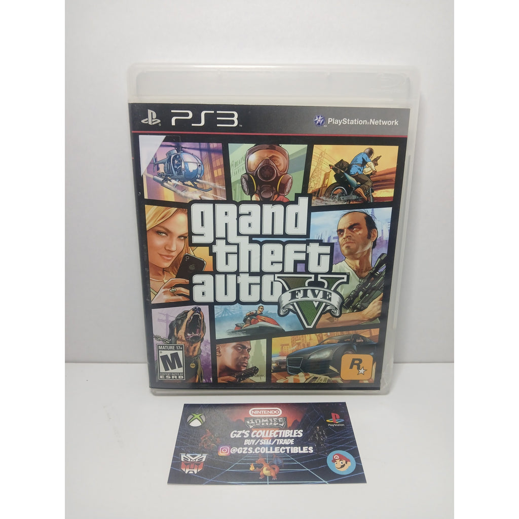 GTA 5 ROCKSTAR SONY PS3 TESTED WORKING