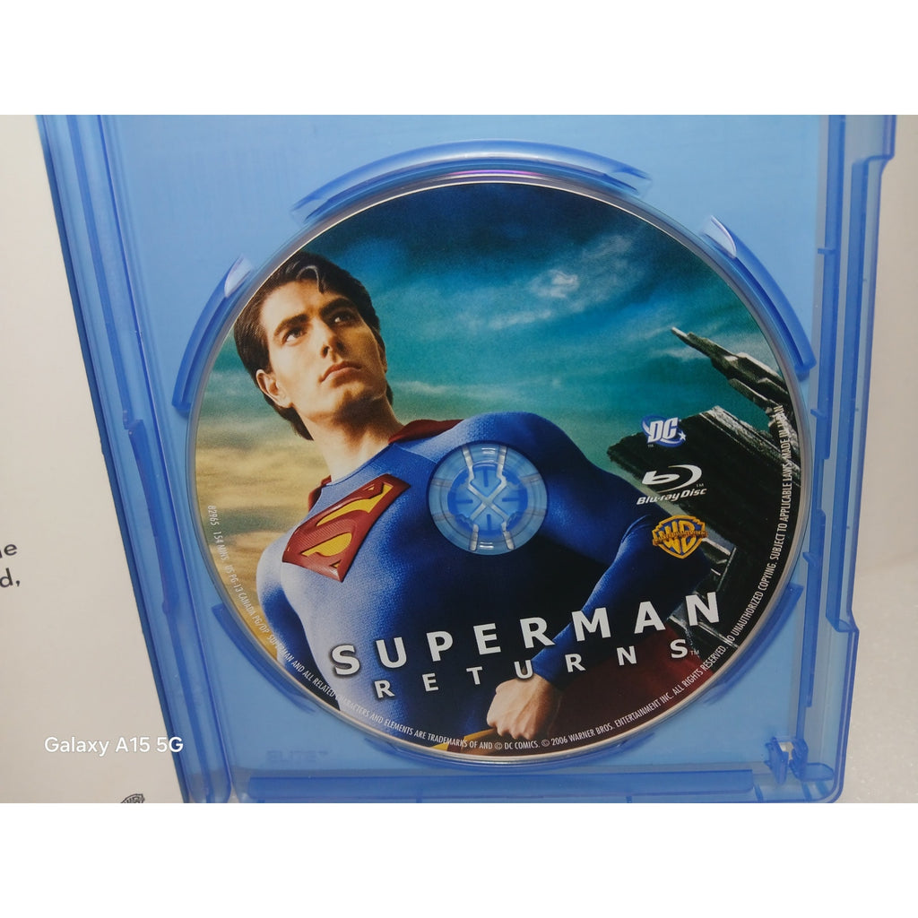 SUPERMAN RETURNS BLU RAY MOVIE CLEANED TESTED WORKING