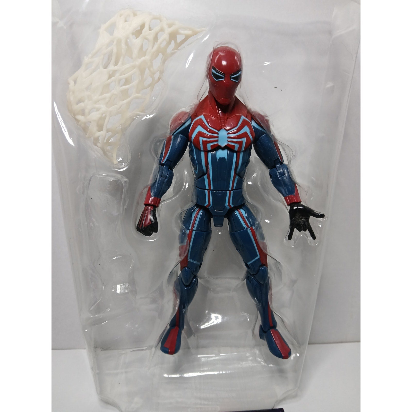 SPIDER MAN VELOCITY SUIT MARVEL LEGENDS FIGURE MINT W/ BOX (OPEN) NO BAF