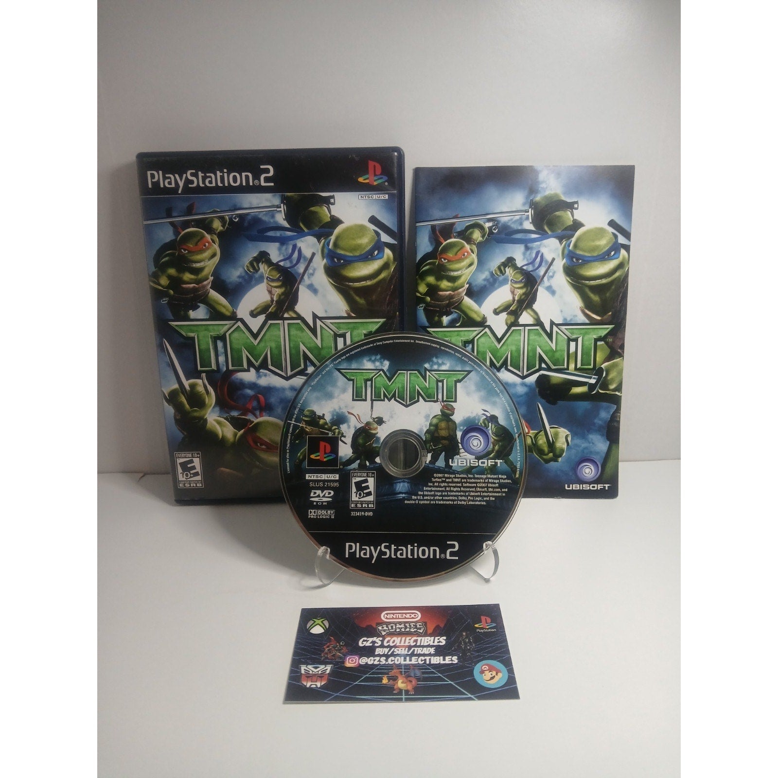 ✅ SONY PS2 TMNT TEENAGE MUTANT NINJA TURTLES 🐢 CIB TESTED WORKING ✅