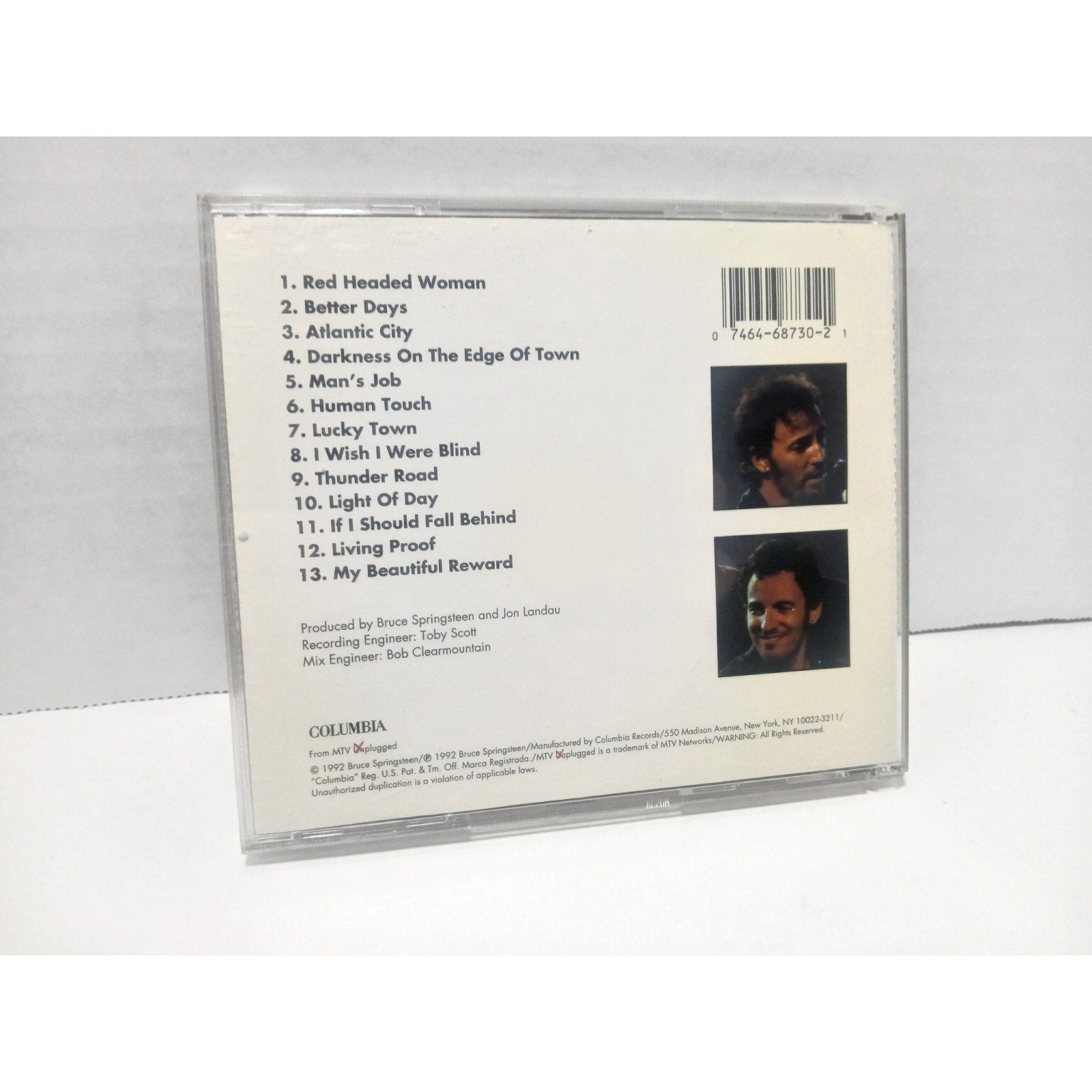 Bruce Springsteen CD In Concert Used Tested