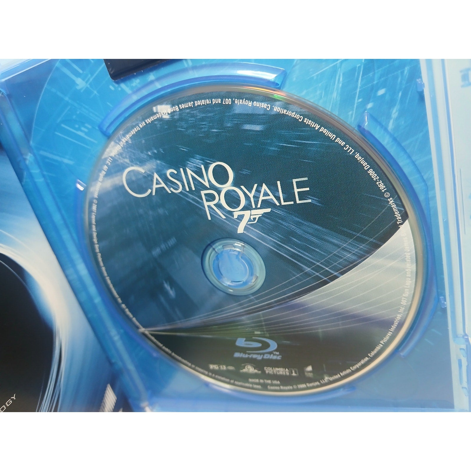 007 CASINO ROYALE BLU RAY MOVIE CLEANED* TESTED WORKING