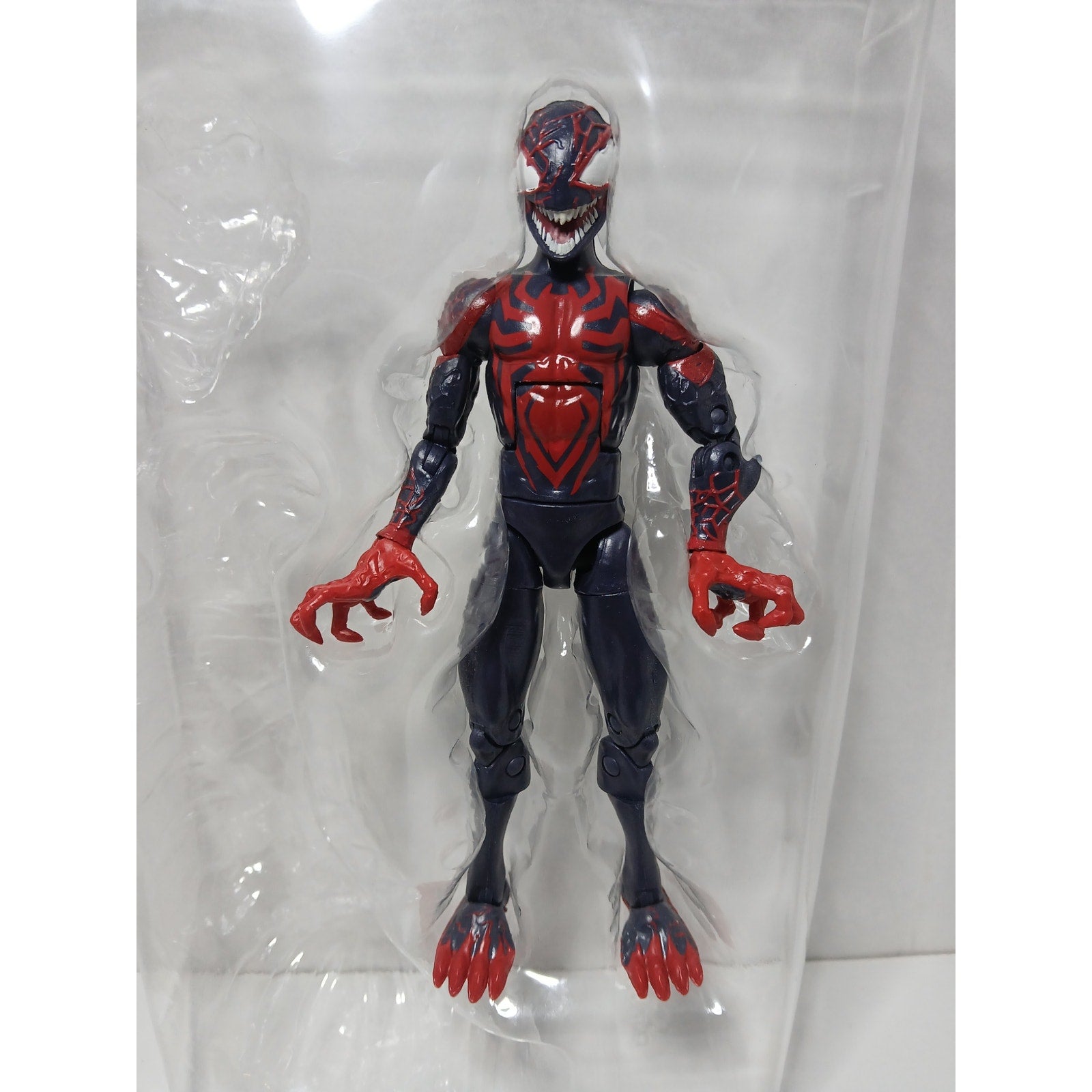 MAXIMUM VENOM MILES MORALES MARVEL LEGENDS FIGURE MINT W/ BOX (OPEN) NO BAF