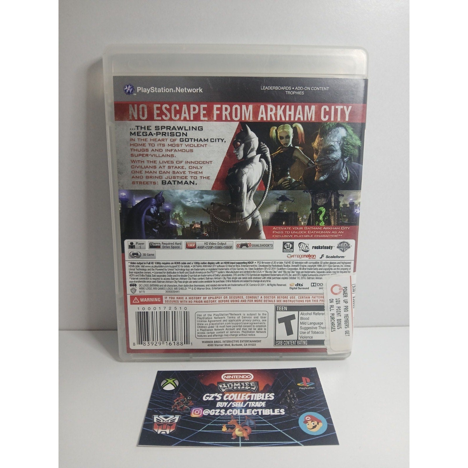 ✅ SONY PS3 BATMAN ARKHAM CITY BLACK LABEL CIB TESTED WORKING