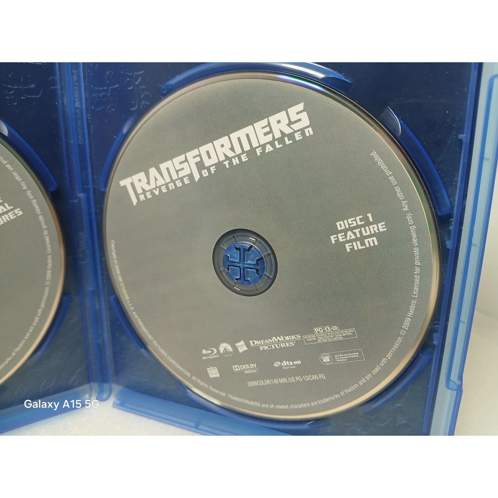 TRANSFORMERS AGE OF EXTINCTION + REVENGE OF THE FALLEN BLU RAY/DVD MOVIES TESTED