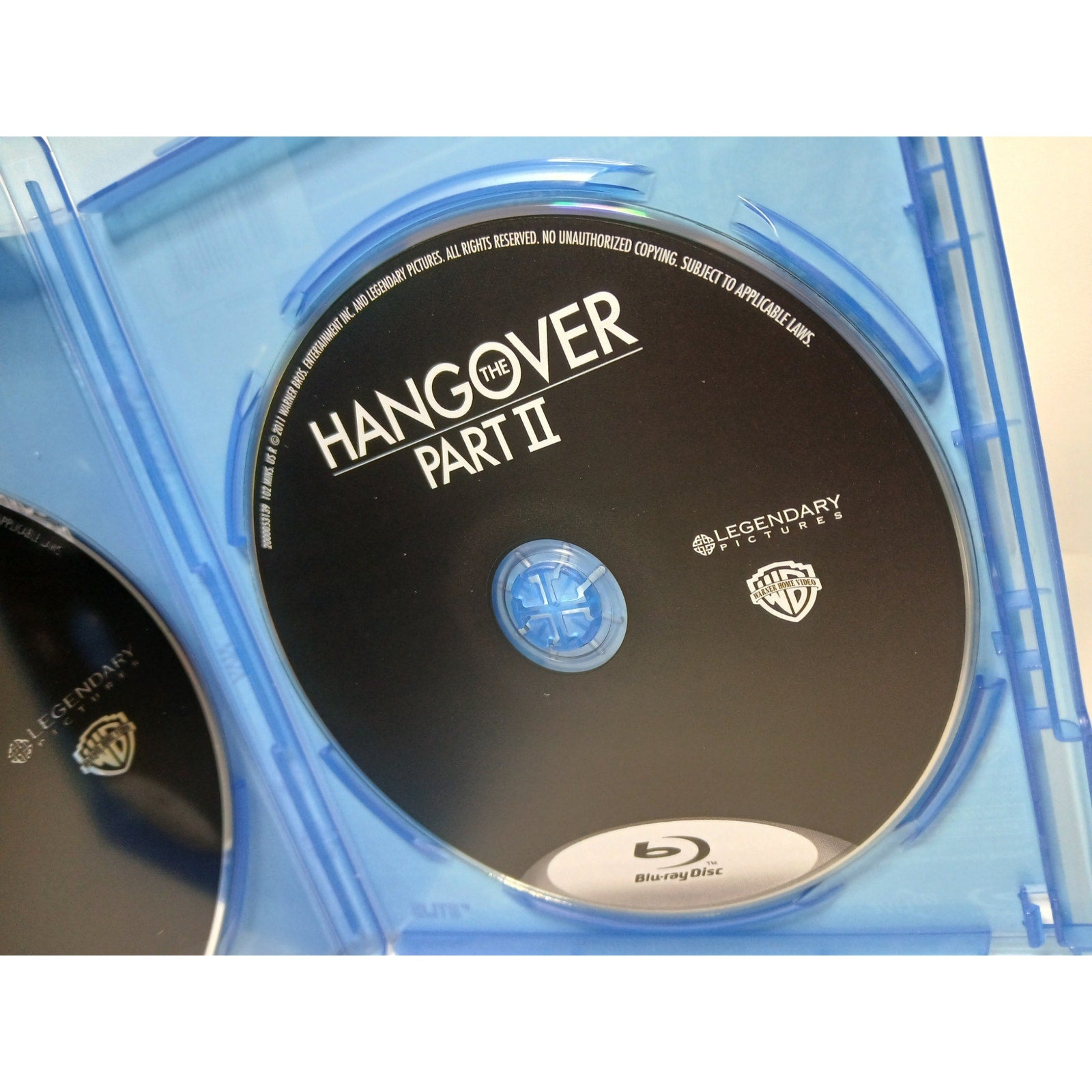 THE HANGOVER PART 2 BLU RAY/DVD MOVIE CLEANED TESTED WORKING