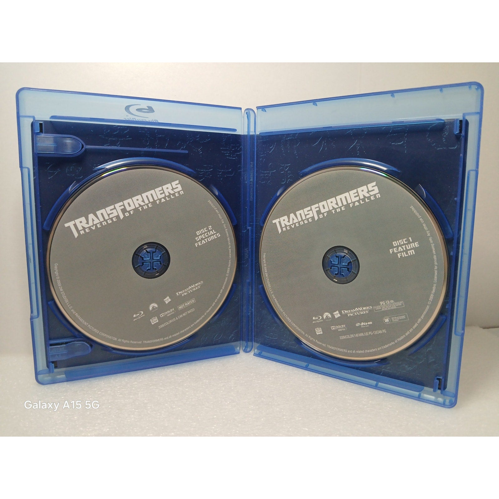 TRANSFORMERS AGE OF EXTINCTION + REVENGE OF THE FALLEN BLU RAY/DVD MOVIES TESTED