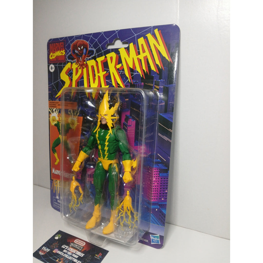 MARVELS ELECTRO HASBRO RETRO ACTION FIGURE MARVEL LEGENDS NEW SEALED