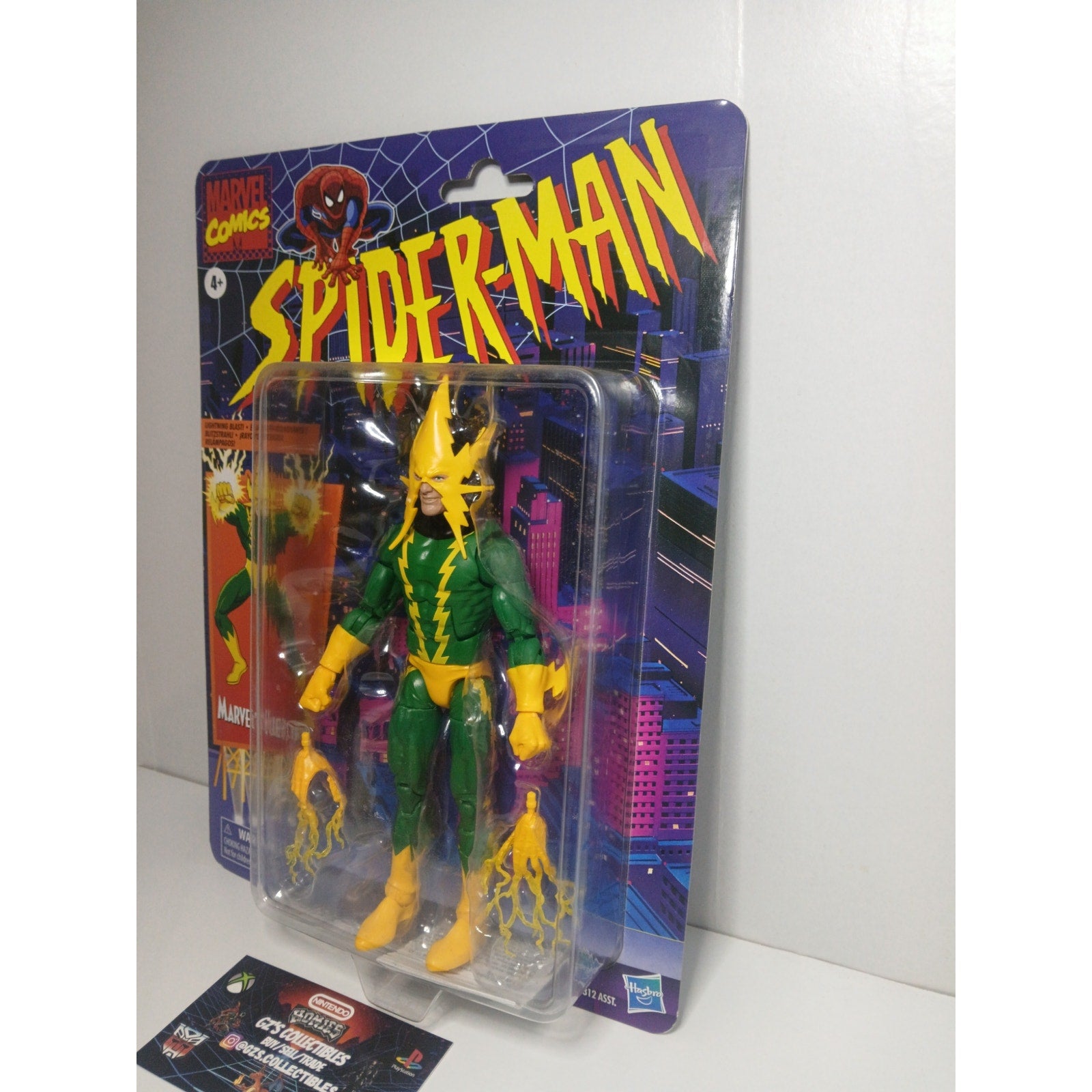 MARVELS ELECTRO HASBRO RETRO ACTION FIGURE MARVEL LEGENDS NEW SEALED