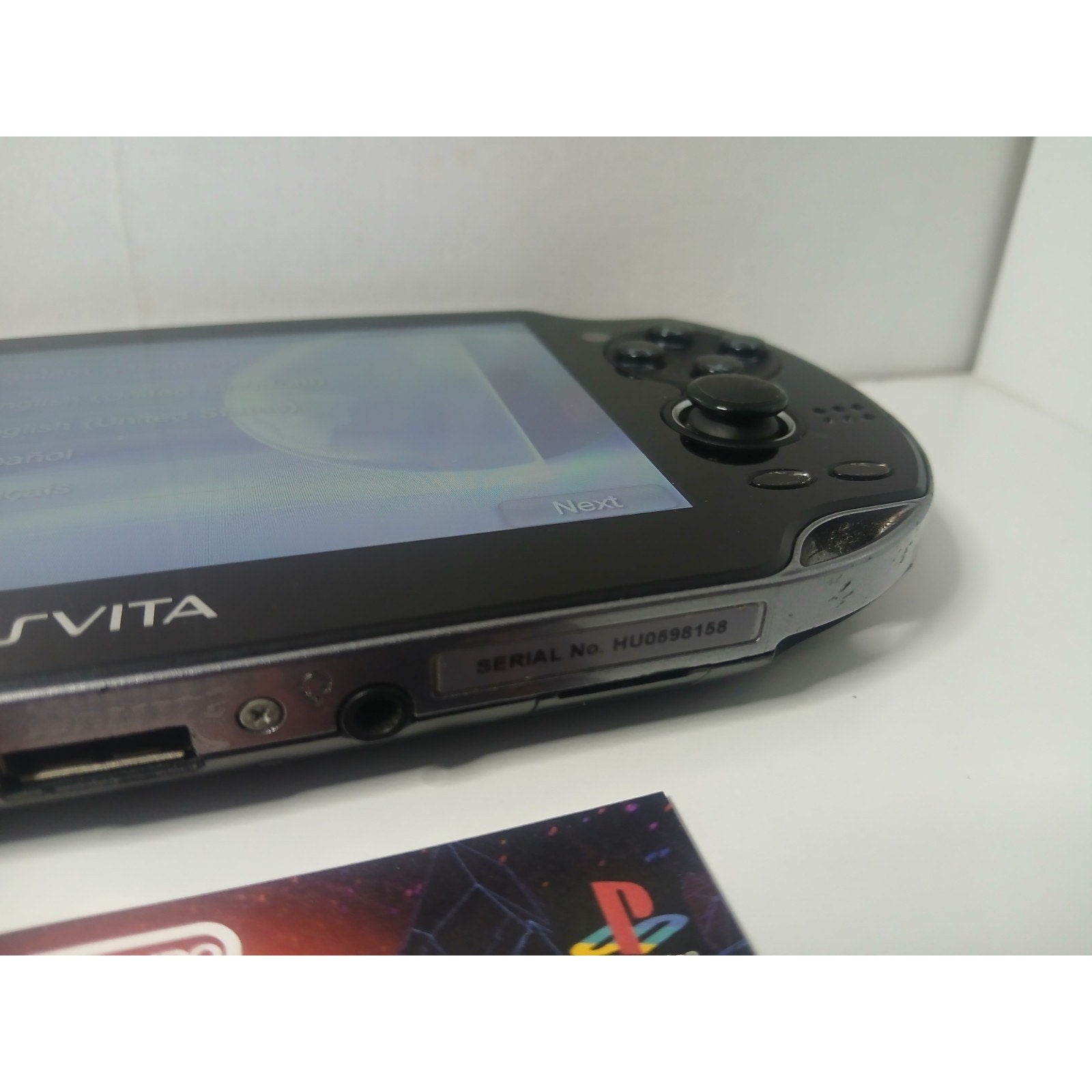 SONY PS VITA 1001 OLED USA 🇺🇸 HANDHELD CONSOLE TESTED WORKING