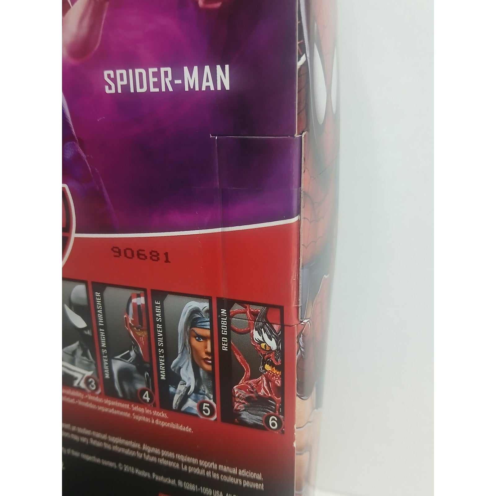 SPIDER MAN 6 ARM MARVEL LEGENDS (BAF)  NIB CIB (OPEN