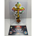 VINTAGE 2001 CROSS HOMIES GONZALES GRAPHICS HOLOGRAPHIC STICKER DECAL