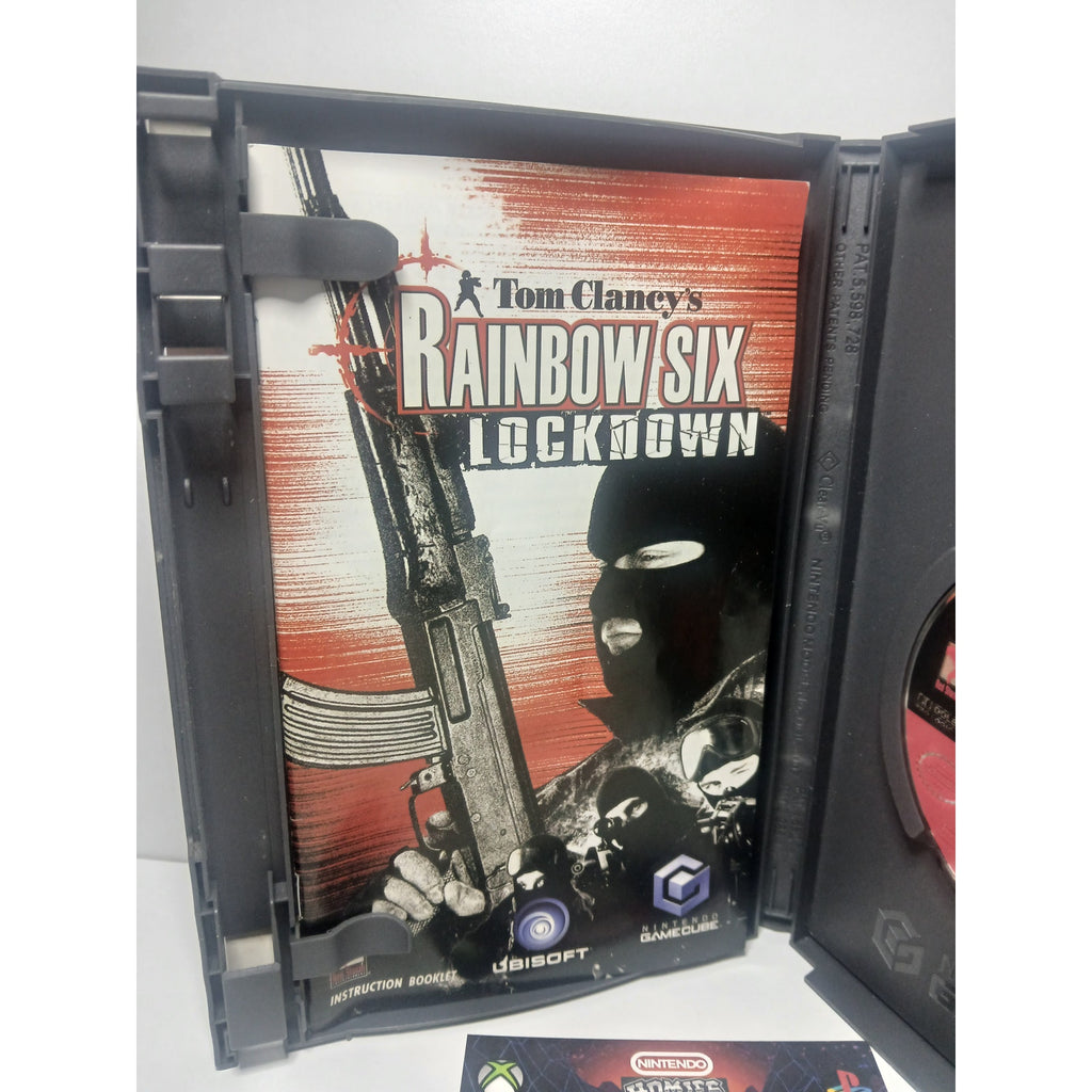 RAINBOW 6 LOCKDOWN CIB NINTENDO GAMECUBE TESTED WORKING