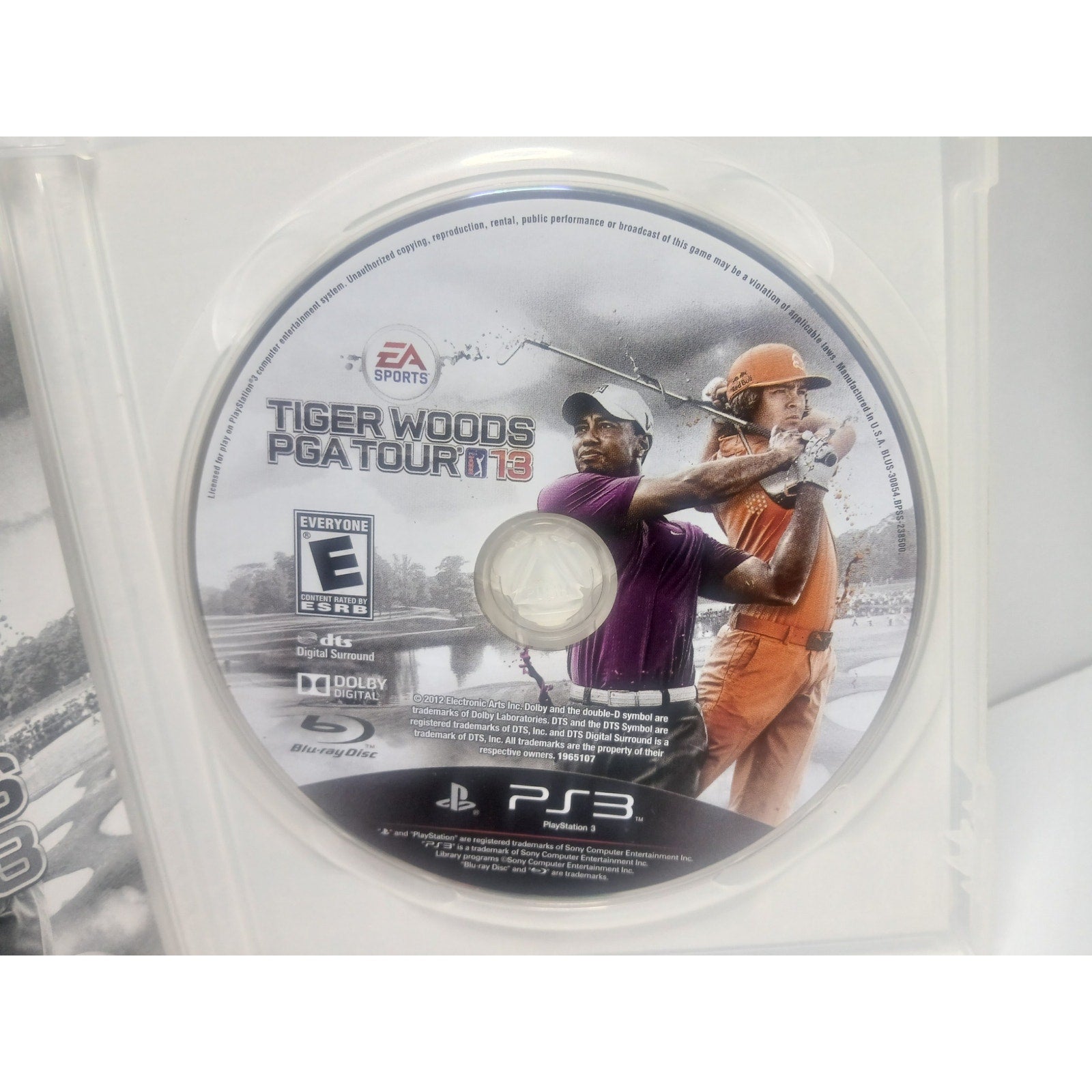 TIGER WOODS PGA TOUR 13 SONY PS3 TESTED WORKING